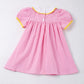 Back to School Pencil Embroidery Woven Dress