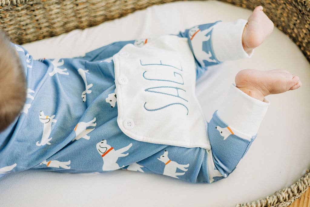 Puppies Buttflap Pajamas
