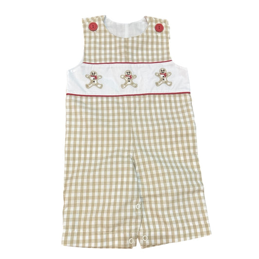 Boys Gingham Gingerbread JonJon