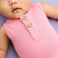 Passion Pink Ribbed Tank Set