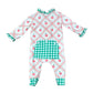 Ruffle Buttflap - Peaches Plaid
