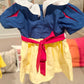 Smocked Snowy White Princess Dress