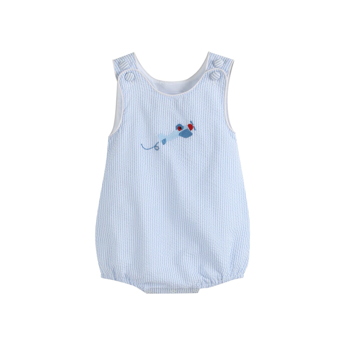 Light Blue Airplane Bubble Rompe