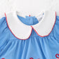 Girls Spring and Summer Baseball Applique Bloomer Set