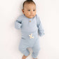 Fog Ribbed Bodysuit Set full