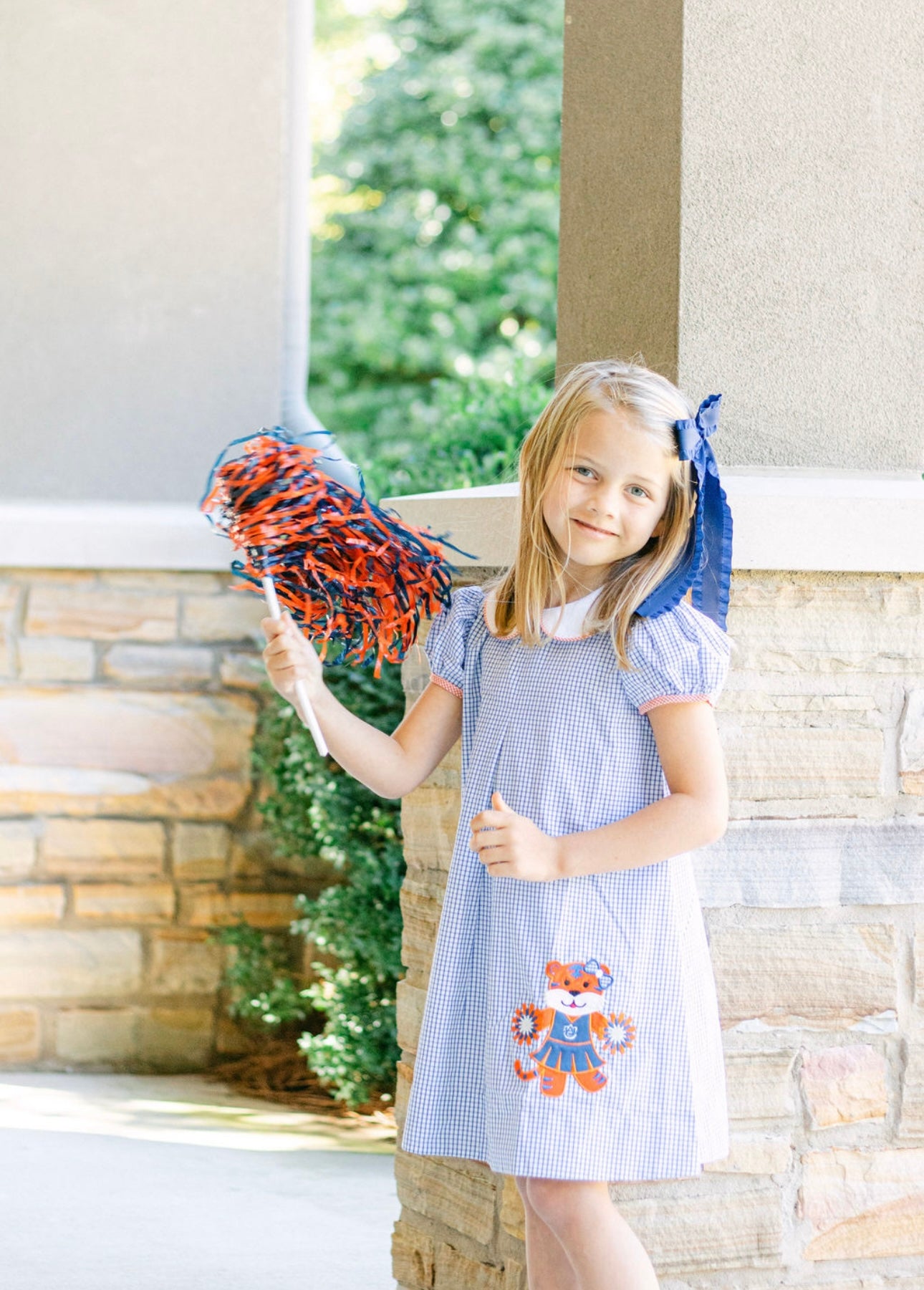 Auburn  Tiger Cheer Gameday Applique Dress