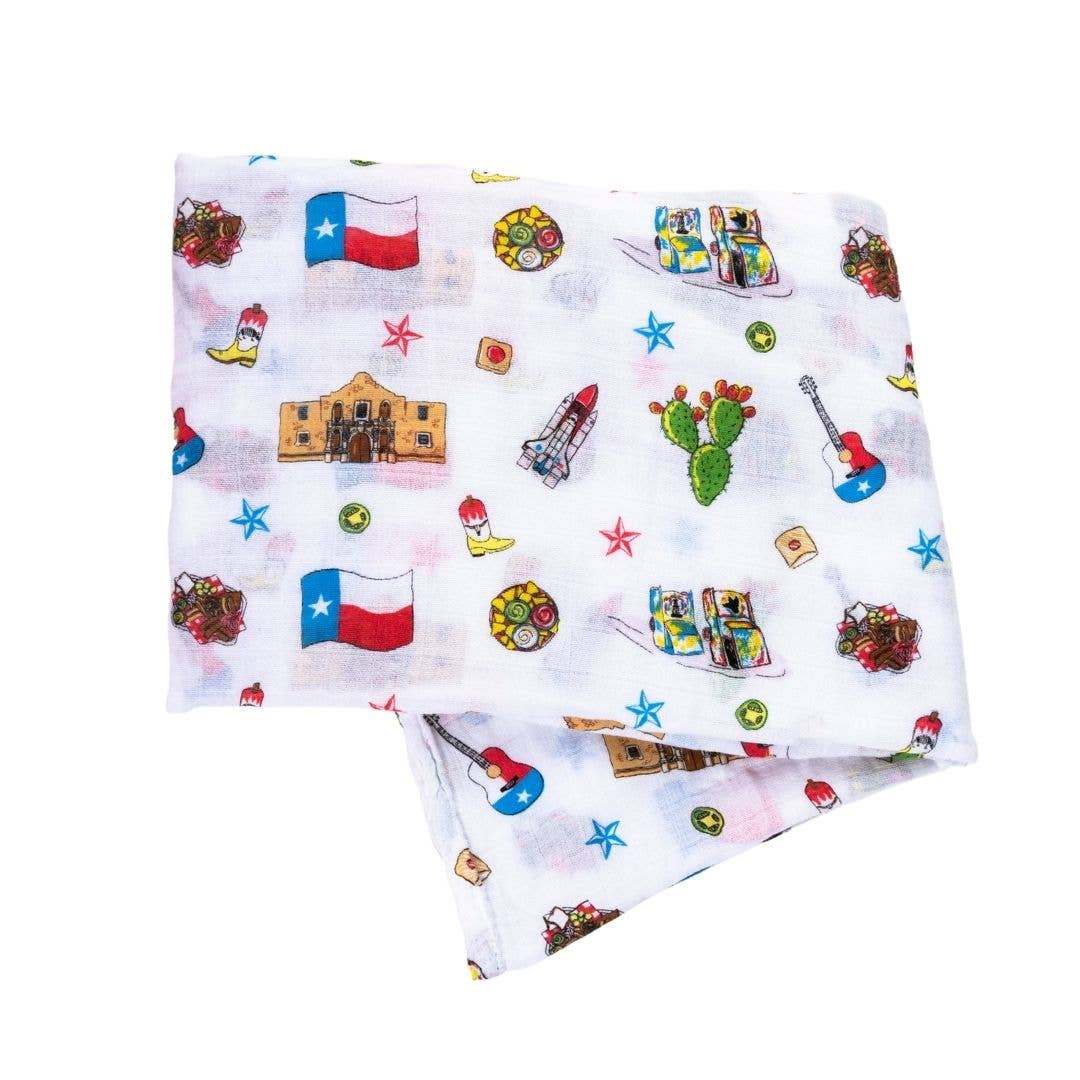 Texas Baby Swaddle Blanket (Unisex)