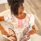 Ruffle Short Sleeve Lounge Set - Dance