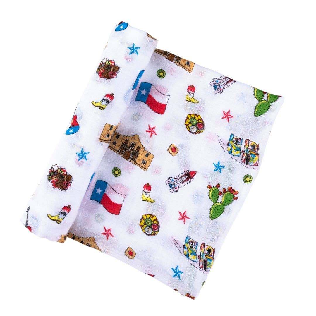 Texas Baby Swaddle Blanket (Unisex)