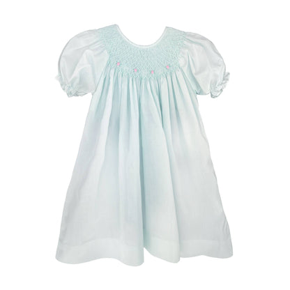 Smocked Daygown with Raglan Embroidery