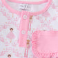Premium Pink nutcracker girl pajama set