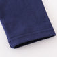 Premium Navy turkey applique boy top
