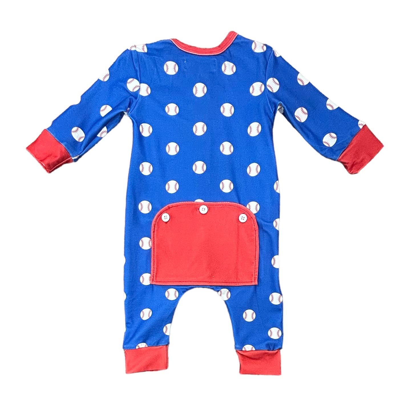 Baseball Buttflap Pajamas