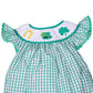 St Patrick Hand  smocked bubble