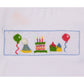 Hand smocked birthday girl short set