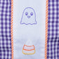Boys Halloween Embroidered Short Set