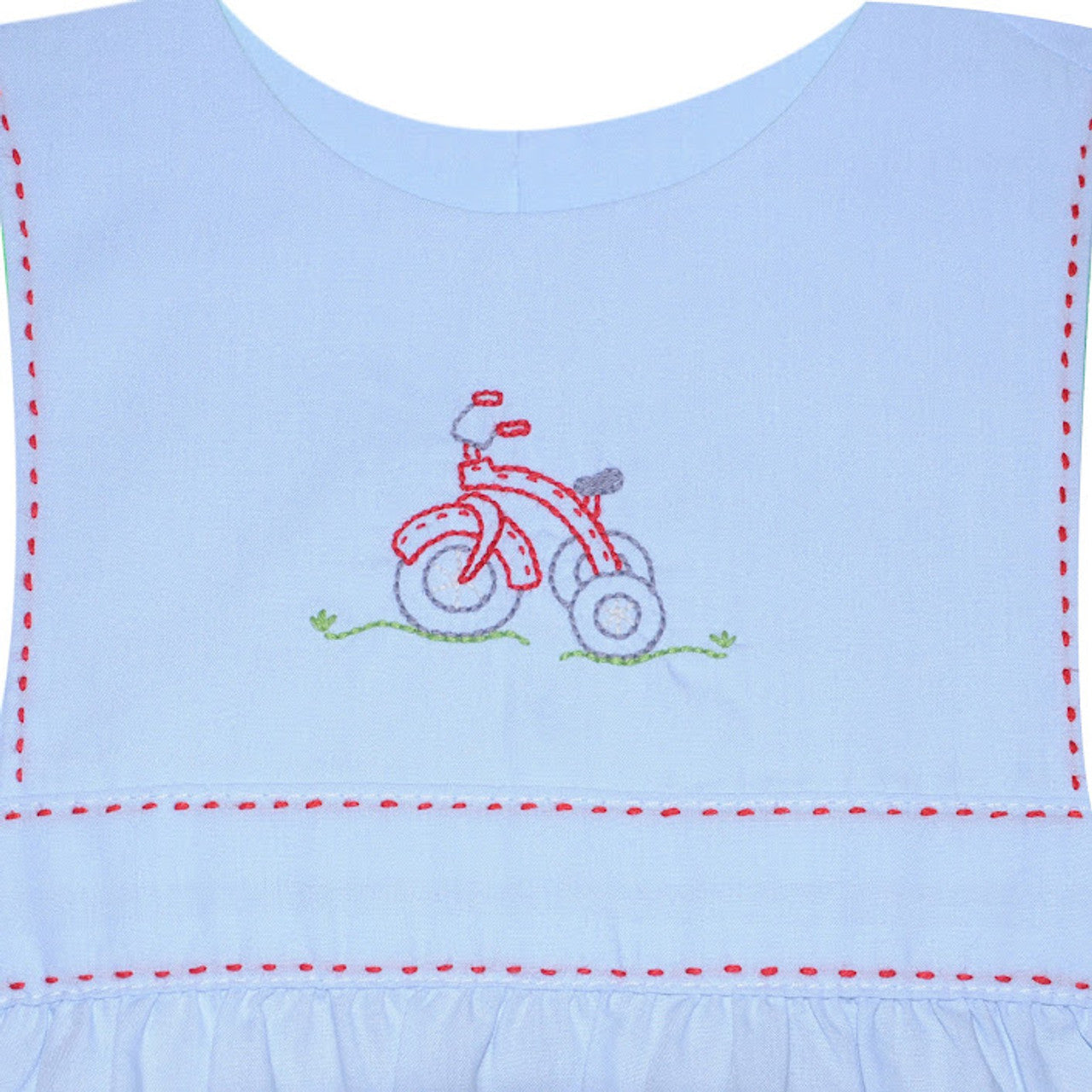 Tricycle embroidered dress