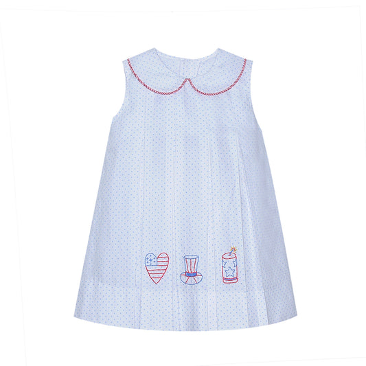 Charlotte Dress- Patriotic