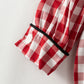 Red Plaid Christmas Magic Vacation Ruffle Romper