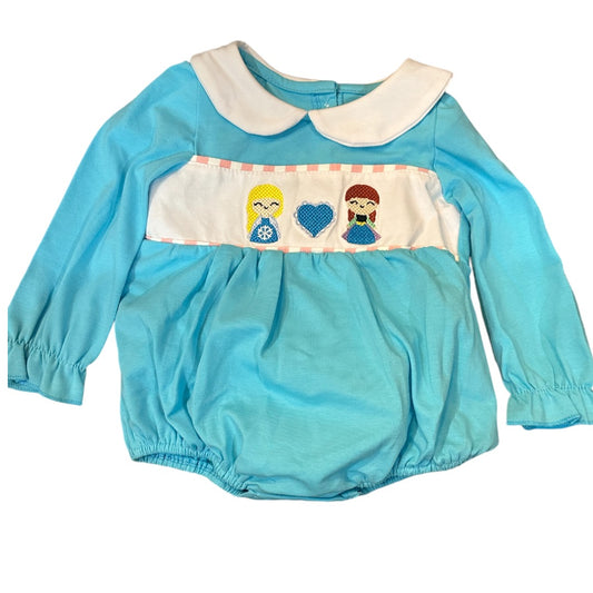 Frozen Sisters Long Sleeve Bubble