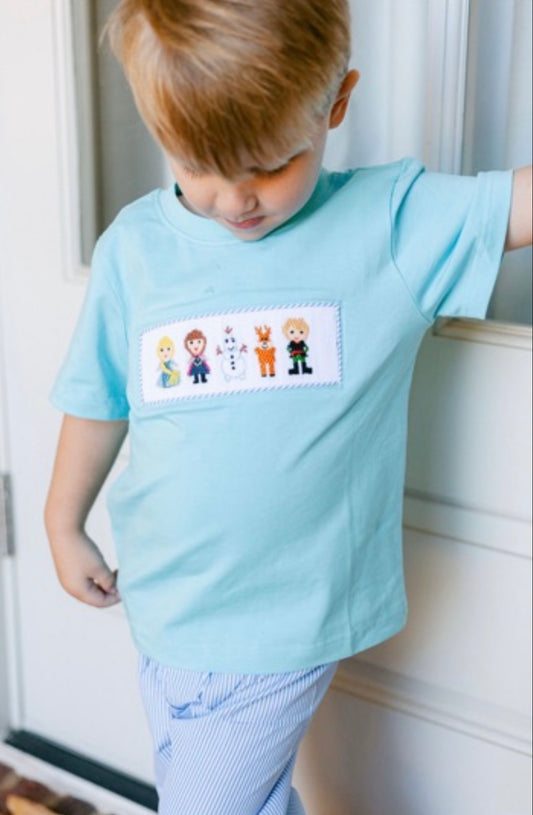 Boys Handsmocked Frozen Set