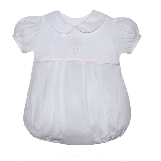 Brady Girl Pink Cross Bubble