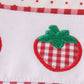 RED DOT STRAWBERRY EMBROIDERY GIRL DRESS