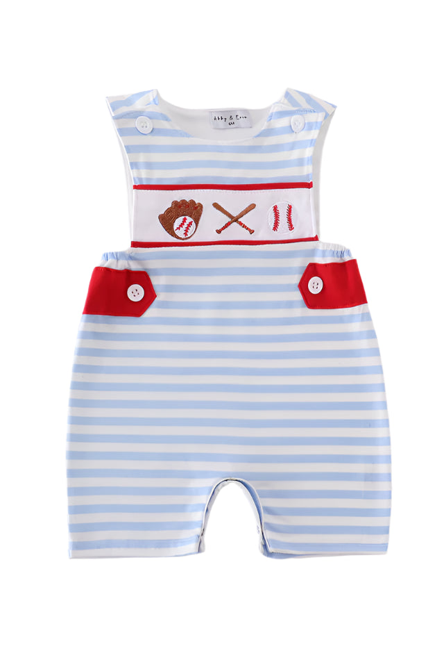BLUE BASEBALL EMBROIDERY BOY JONJON