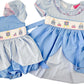 Smocked Cinder ella Dress