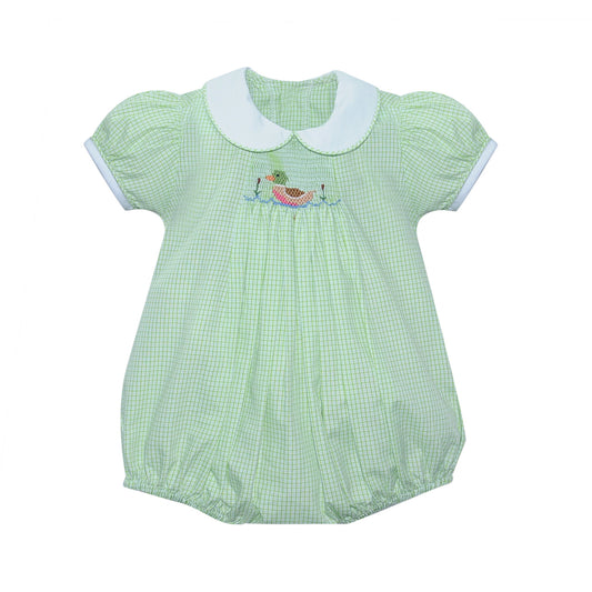 Smocked  Mallard Duck Bubble
