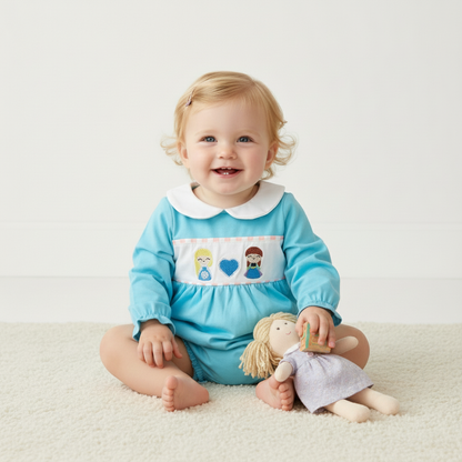 Frozen Sisters Long Sleeve Bubble