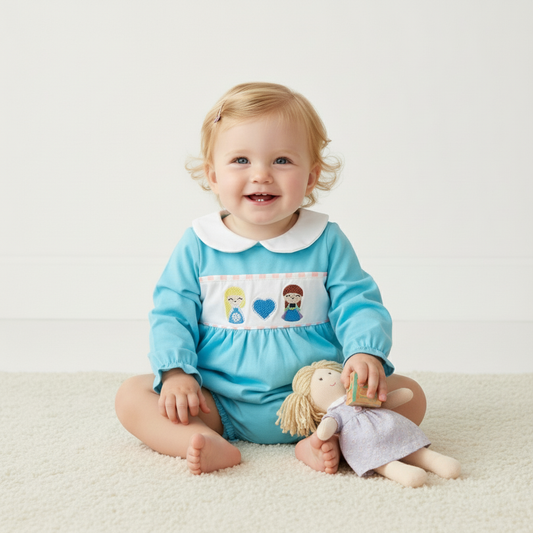 Frozen Sisters Long Sleeve Bubble