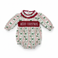 Hand Smocked Merry Christmas