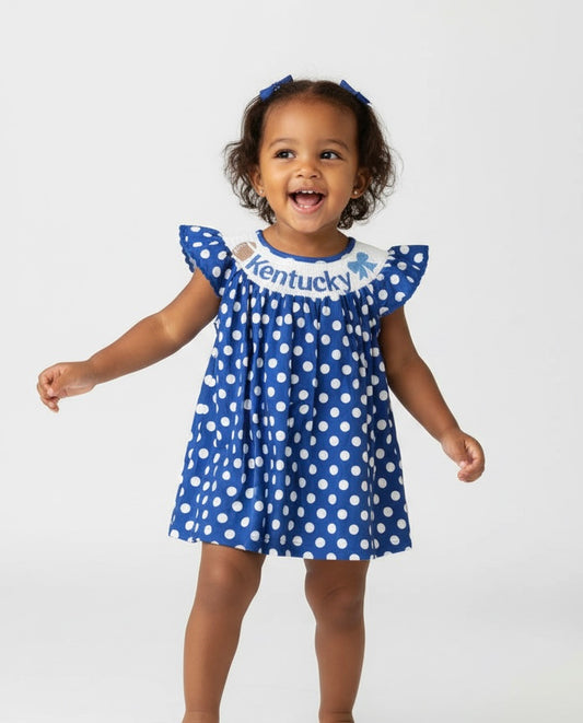 Kentucky Wildcats Dress machine embroidery