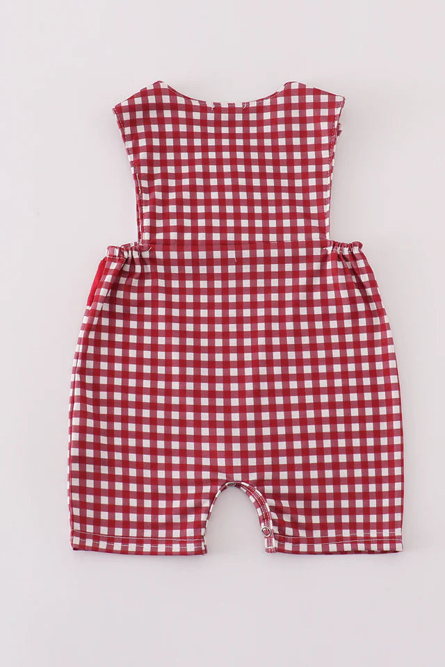 ALABAMA EMBROIDERY BOY GINGHAM JONJON