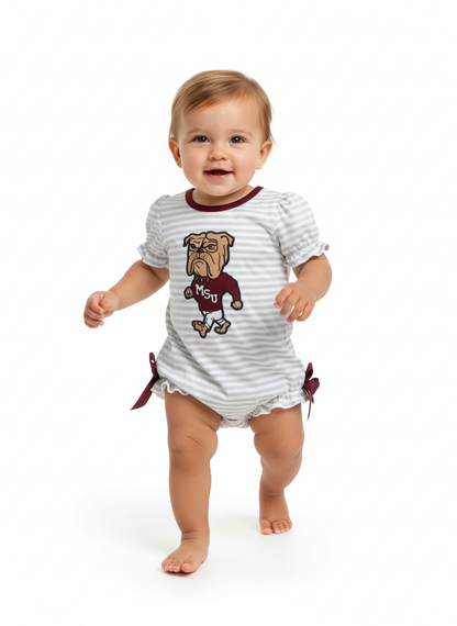 MSU Bulldogs  Knit bubble