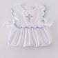 PREMIUM BOW CROSS EMBROIDERY BUBBLE