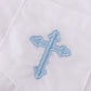 PREMIUM CROSS EMBROIDERY BUTTON DOWN LONG SLEEVE SHIR