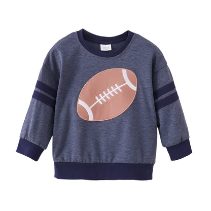 Boys Football Applique Top