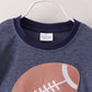 Boys Football Applique Top