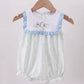 FLORAL BUNNY EMBROIDERY RUFFLE BUBBLE