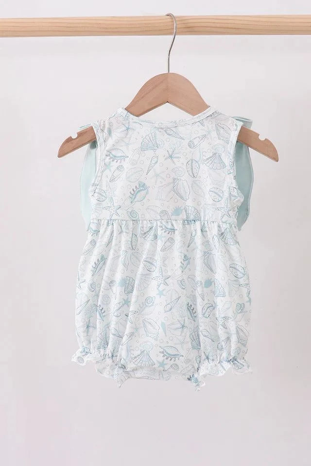 SEA SHELL SMOCKED BUBBLE-beach