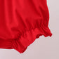 BASEBALL APPLIQUE RUFFLE GINGHAM BLOOMER SET