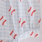 BASEBALL APPLIQUE RUFFLE GINGHAM BUBBLE