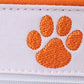 CLEMSON EMBROIDERY RUFFLE BACKPACK