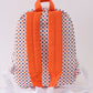 CLEMSON EMBROIDERY RUFFLE BACKPACK