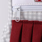 BULLDOGS EMBROIDERY RUFFLE BACKPACK
