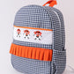 AUBURN TIGERS EMBROIDERY RUFFLE BACKPACK
