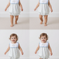 FLORAL BUNNY EMBROIDERY RUFFLE BUBBLE