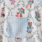 BLUE BUNNY PRINT BUBBLE